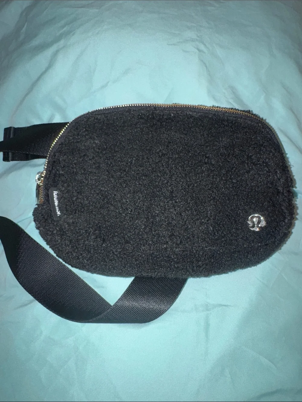 lululemon athletica Black Sherpa Crossbody